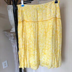 Nomadic Traders S small yellow skirt